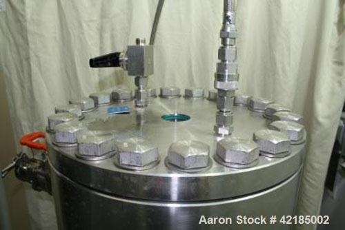 Used- Stainless Steel Technikrom High Pressure Liquid Chromatography Column, Mod